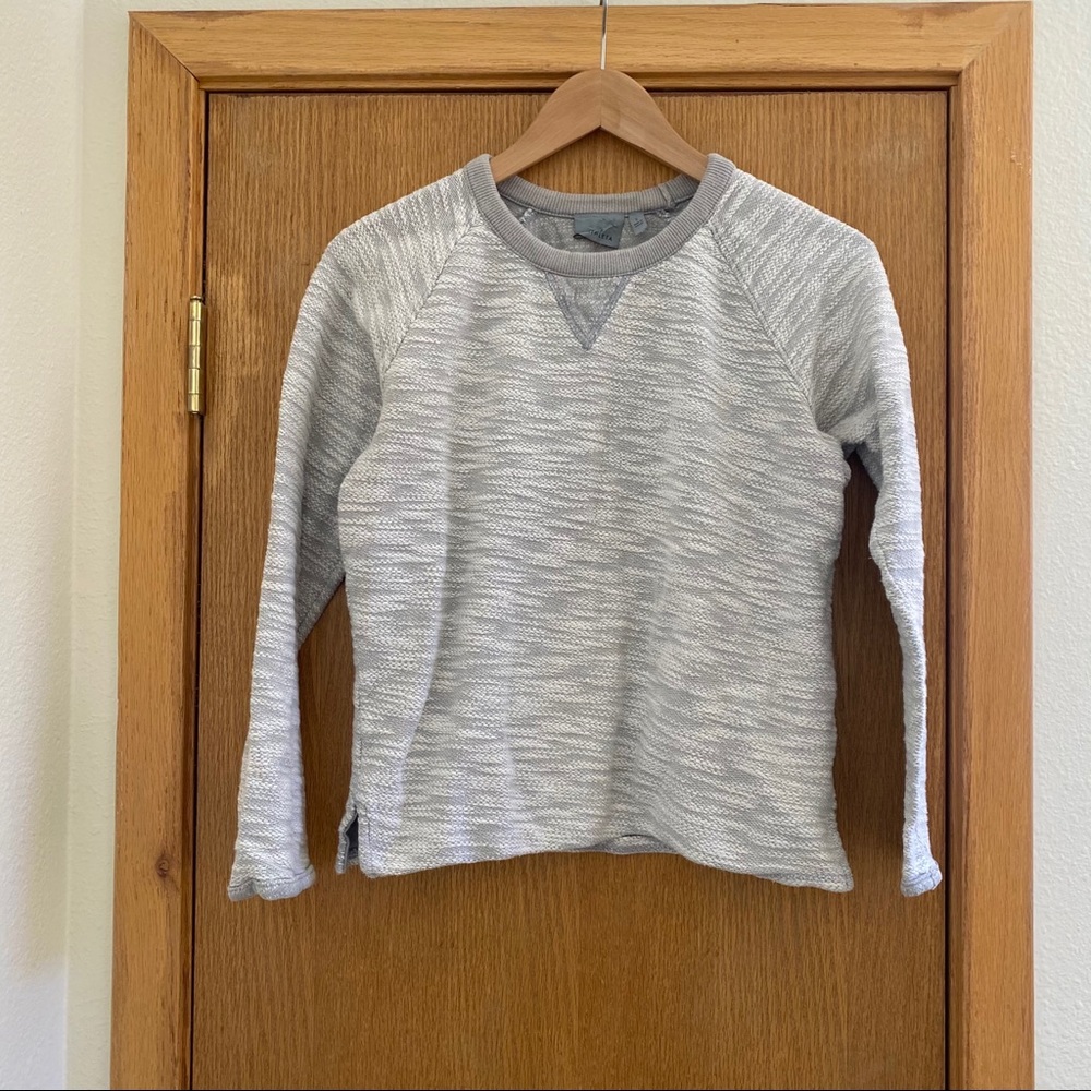 ATHLETA Castle Peak Slub Crewneck Sweater - Size S - Picture 2 of 11